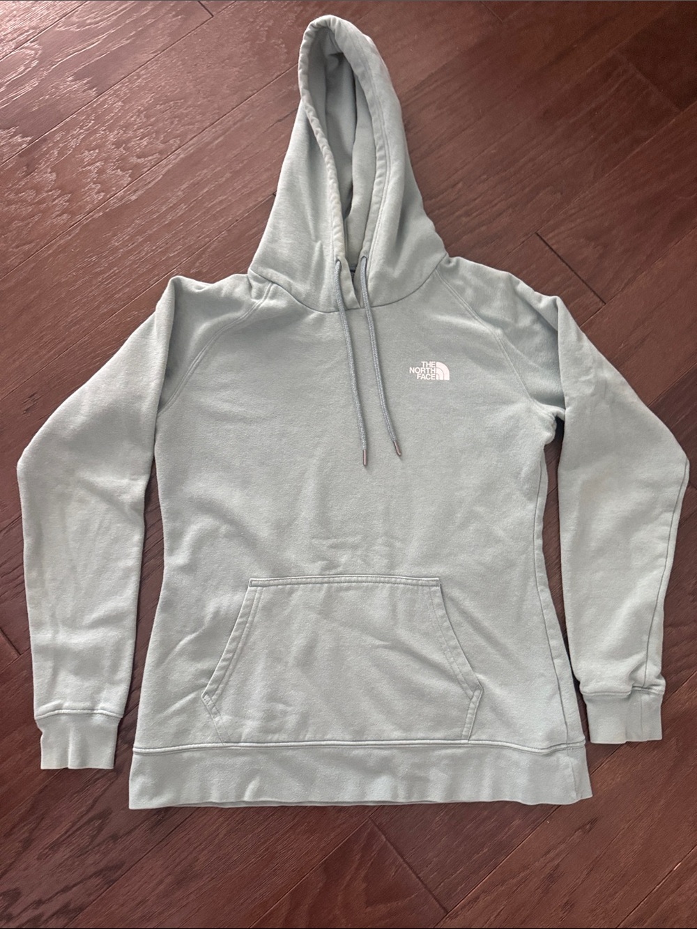 The North Face Women's Light Mint Green Pullover Hoodie Sz M